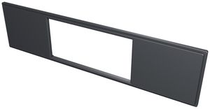 Blende R&M U-Box 410 90×45 1 Port schwarz