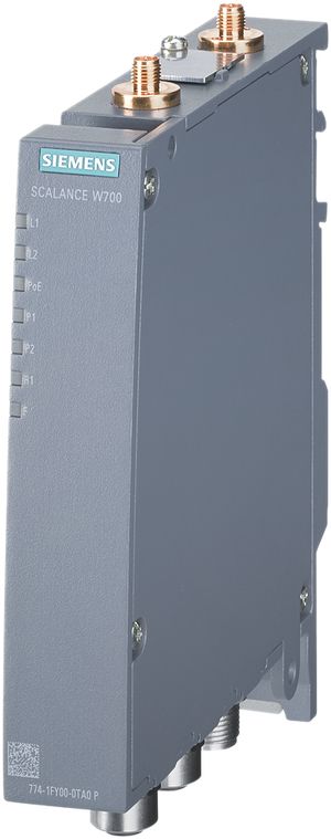 IWLAN Access Point Siemens SCALANCE W774-1 M12 EEC 2.4/5GHz 2×R-SMA 1×300Mbit/s
