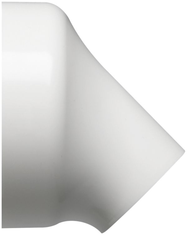 Portalampada murale E27 MT Star-Light 100W Ø90mm bianco