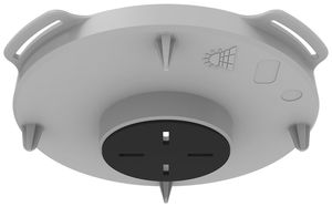 Frontteil Spotbox Mini Flex Ø65mm für Sichtbeton grau