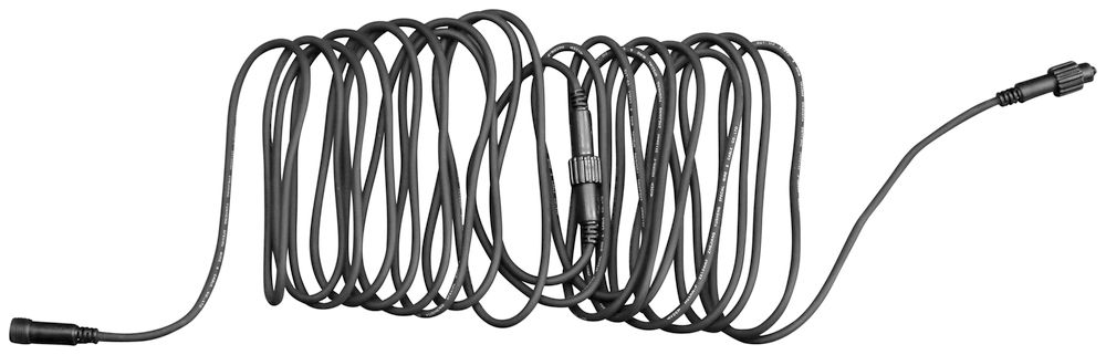 Verlängerungskabel MK QuickFix Extension 10, 230V, 10m, schwarz, IP67