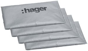 Cuscini antincendio tehalit S90 a=13mm 4 pezzi