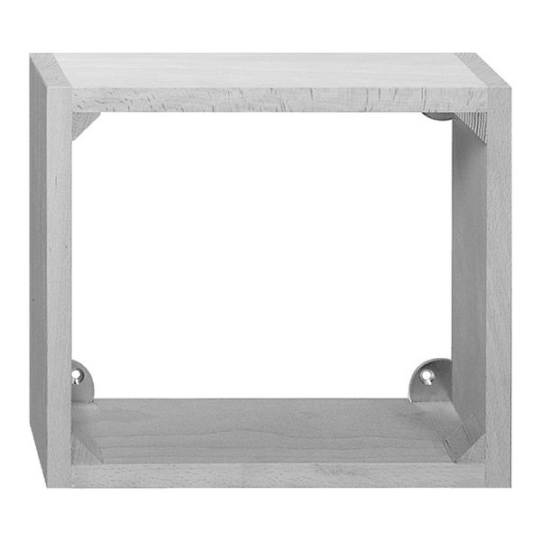 AP-Holzrahmen für FLF 3×6 Hartholz lackiert