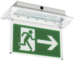 LED-Not-/Hinweisleuchte COV LED PE+T+VP, mit Autotest, 1h