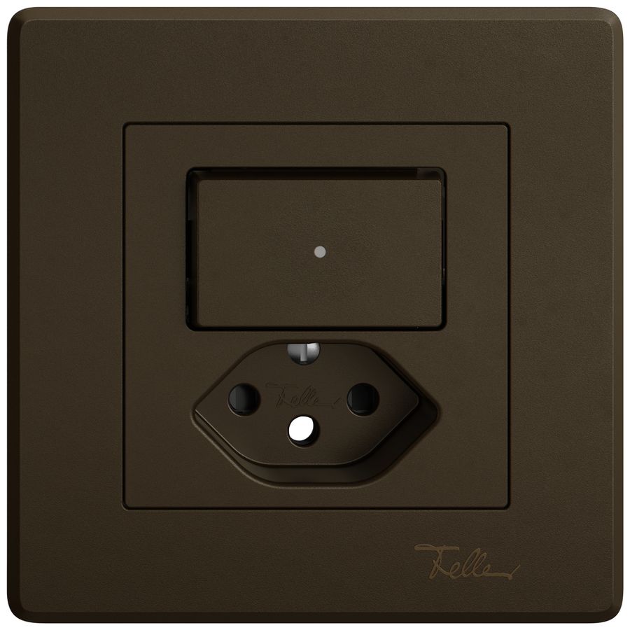 Kit di montaggio INC EDIZIO.liv SNAPFIX® combi.T13 1 tast.lent.front.shutter ma