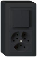 AP-Kombination kallysto 1/1L+3×T13 schwarz