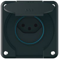 Prise ENC robusto 1×type 13 IP55 noir