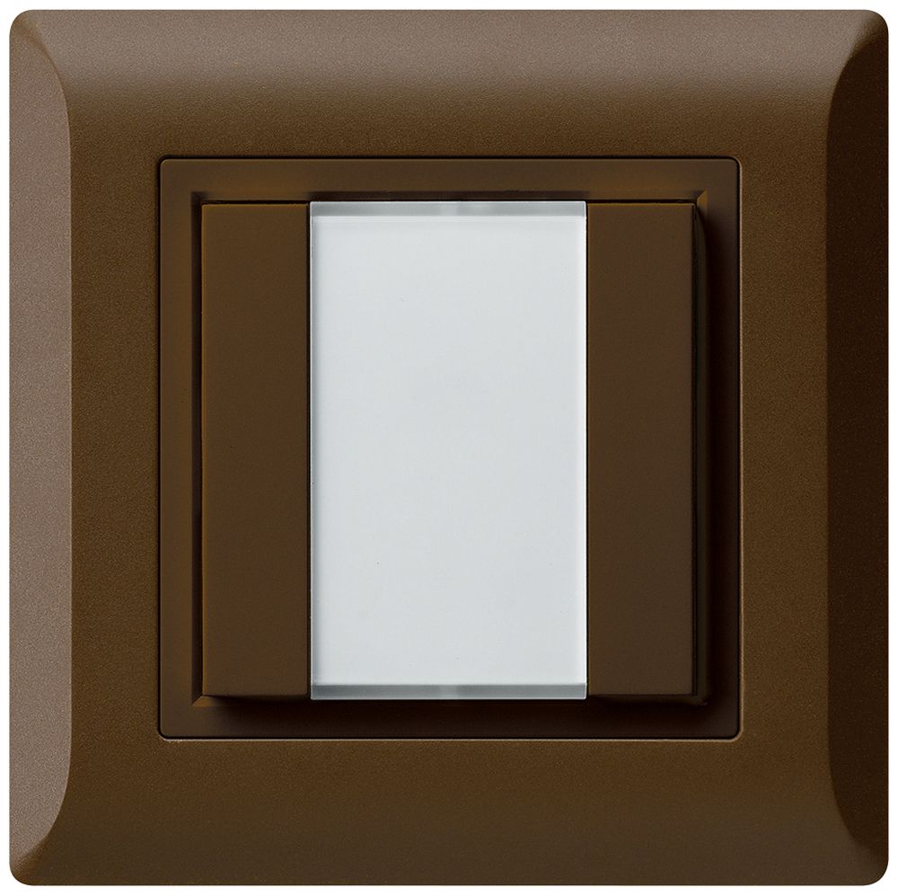 UP-Multifunktionstaster kallysto.line KNX RF 2-fach braun