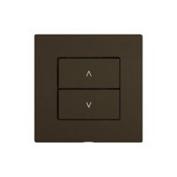 Bedienaufsatz zu Storenschalter EDIZIO.liv Wiser SNAPFIX® 1K 2T br