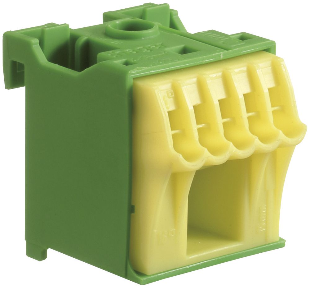 Borne de connexion Hager QuickConnect PE 5/1 6 points de connexion