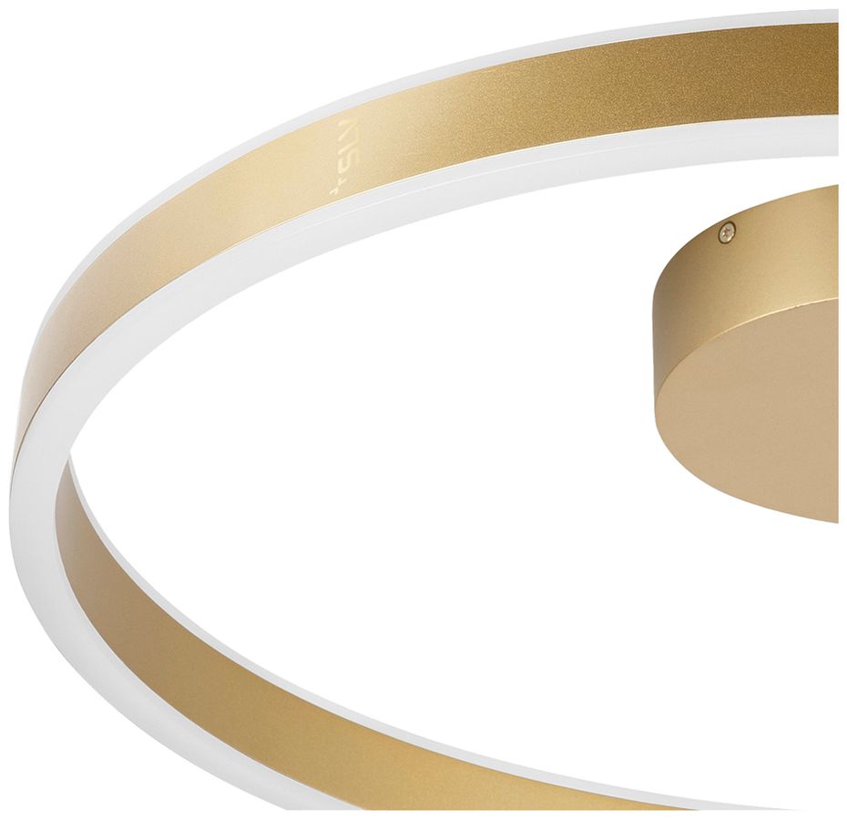 LED-Decken-/Wandleuchte SLV ONE 60 CW 23W 750lm 927/930 DIM Ø600 Messing