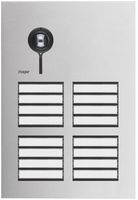 Aussenstation Video Hager elcom.one 2-Draht für 16Wohnungen Edelstahl