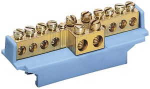 Neutralleiter-Klemmensteg Hager 2×16/8×10mm²