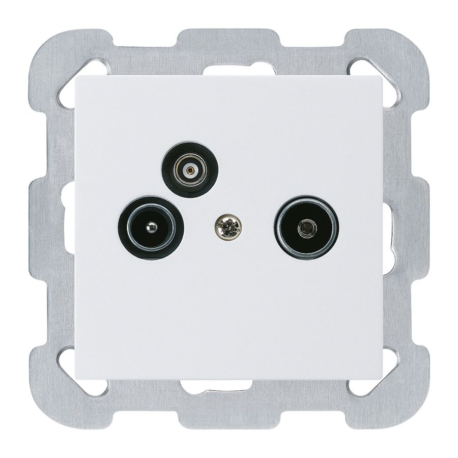 UP-Antennendose R/TV-Daten kallysto B 2GHz 19db weiss