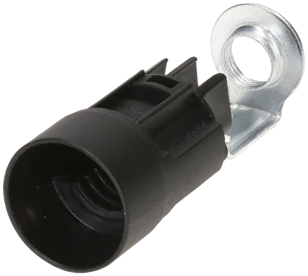 Fassung E14 Kunststoff M10×1 schwarz mit Kerzensockel