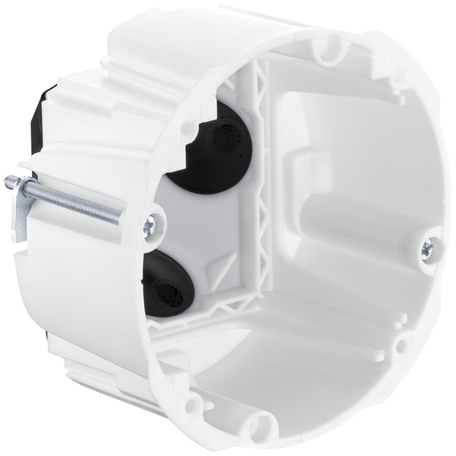 Hohlwanddose AGRO Quickbox ECON, 1×1 Ø83mm luftdicht weiss