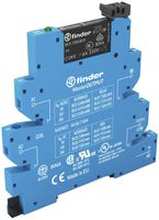 REG-Koppelrelais Finder 39 MasterPLUS, 1W 6A/24…240VUC AgNi Schraubanschlüsse