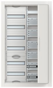 Distributeur ENC ABB ComfortLine 6 rangées 72UM avec porte 615×1014×125mm