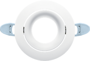 Bague frontale pour Lily Ø82mm rond blanc