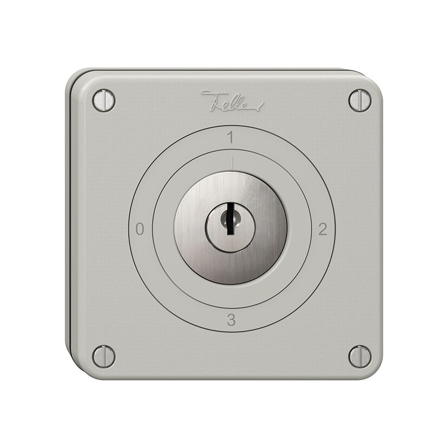 Interrupteur rotatif NUPU NEVO, 5/2L, avec serrure&2 clés, KS, 0-1-2-3, grc