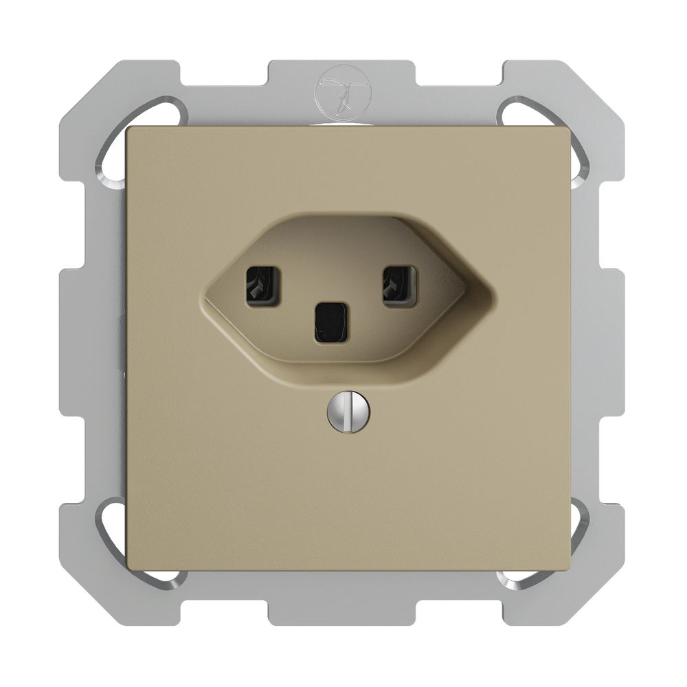 Prise ENC EDIZIOdue T23 16A sand, bornes à vis