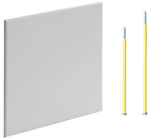 Steckdeckel AGRO 130×130mm inkl. 2 isolierte Zentrumschrauben