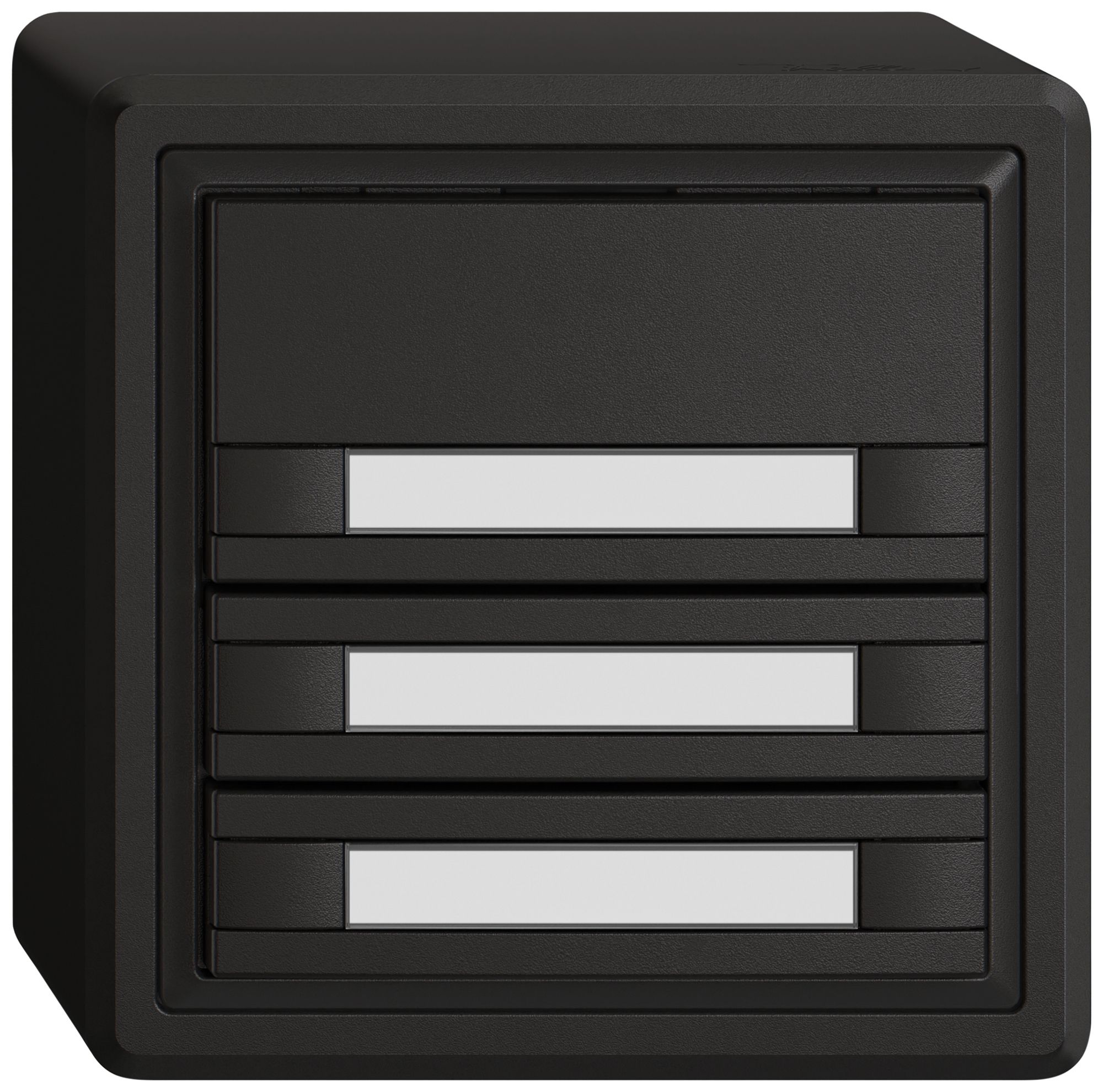 AP-Universaltaster EDIZIO.liv UNI SNAPFIX® 12…48V o.LED 6× 1-Tbed.Pap.sz