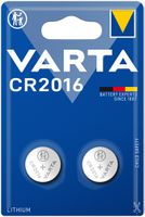 Knopfzelle Lithium VARTA Electronics CR2016 3V Blister à 2 Stück