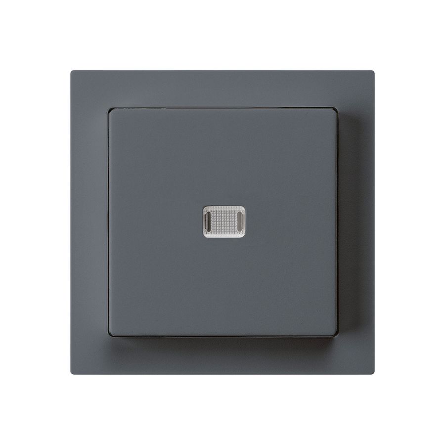 Interrupteur poussoir lumineux ENC kallysto 3/2P anthracite