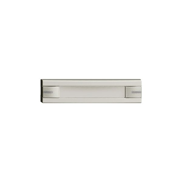 Touche 1/4 KNX/électron.a.LED+ pap.EDIZIOdue commande 2×1 gris clair