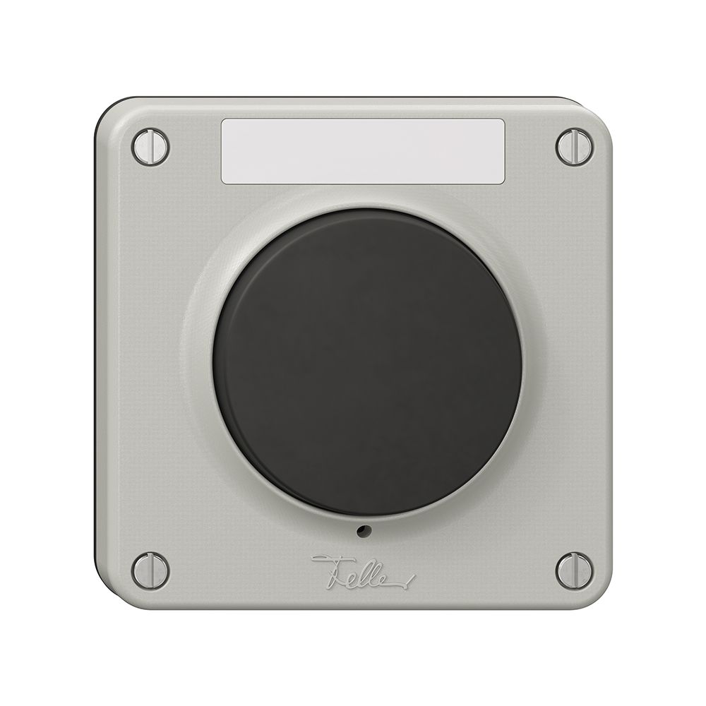 Coperchio NEVO, per suoneria, non illuminato, membrana nera, grc