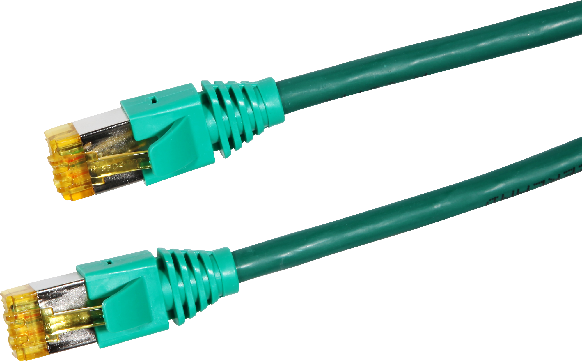 Patchkabel RJ45 2.0m gn S/FTP Kat. 6A HF