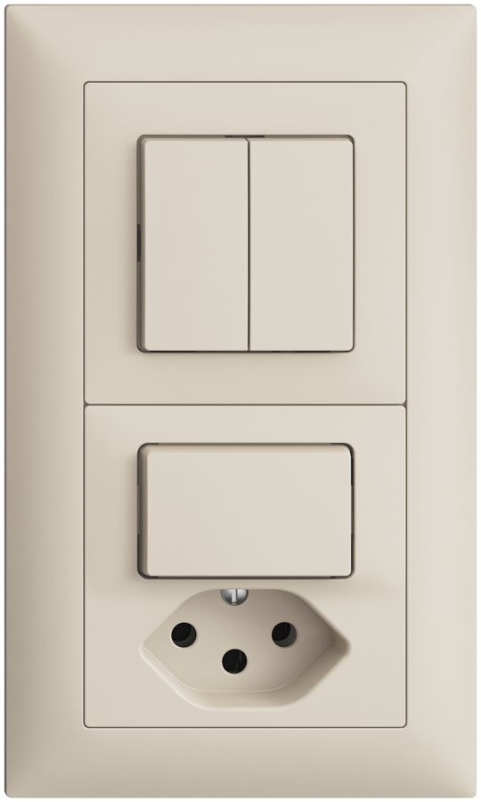 UP-Kombination EDIZIOdue 1/1P+3/T13 crema