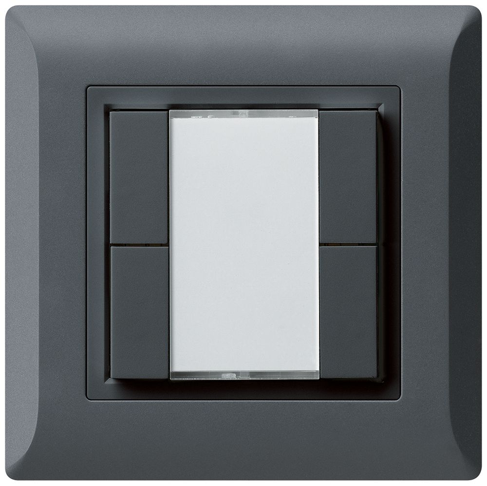 UP-Multifunktionstaster kallysto.line KNX RF 4-fach anthrazit