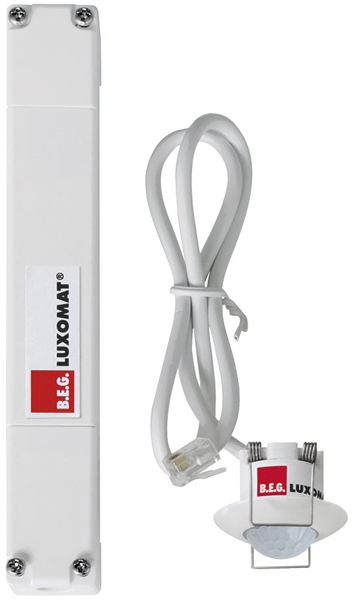EB-Präsenzmelder Swisslux BEG Luxomat PD9-M-DACO DALI-2 S/W weiss