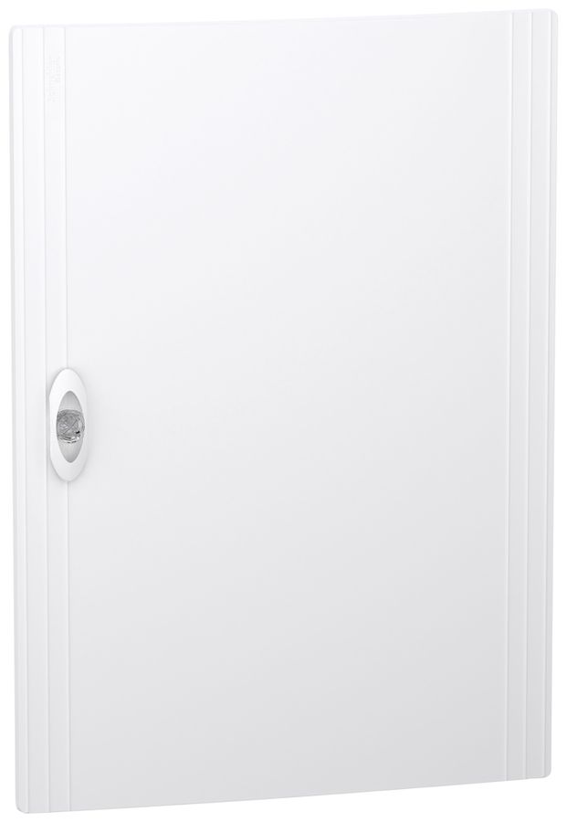 Tür SE PrismaSeT XS für 3×18TE voll Kunststoff weiss 426×600×20mm