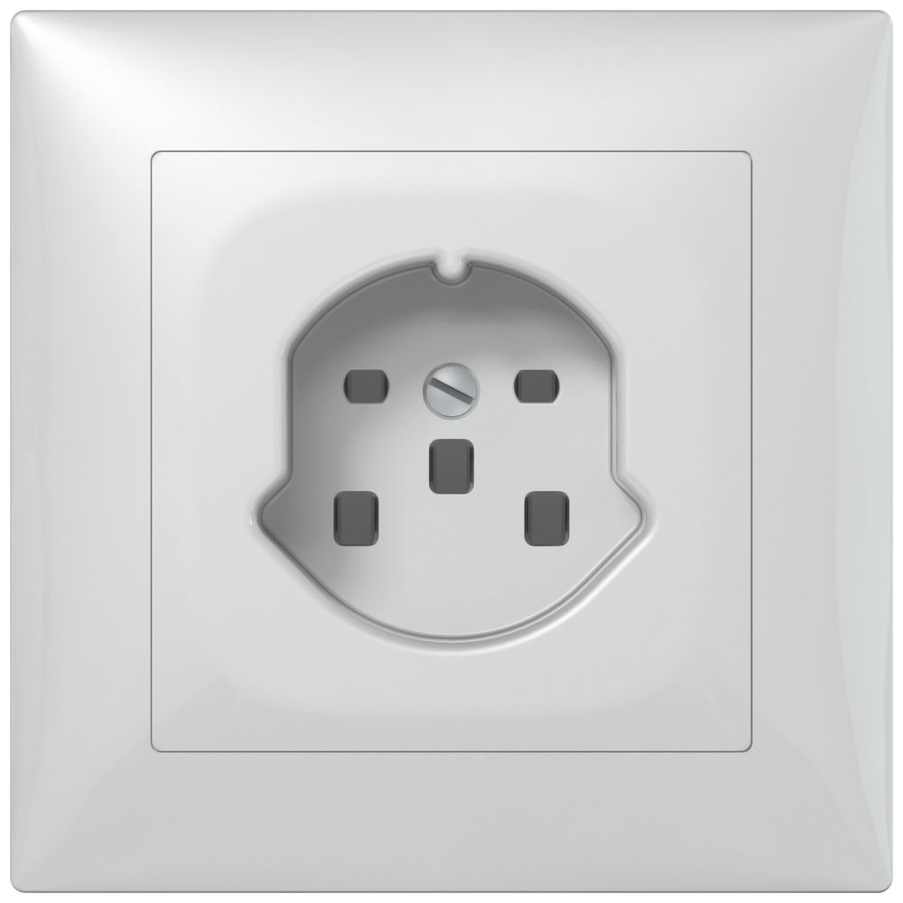 Presa INC SIDUS B T25 bianco lucido