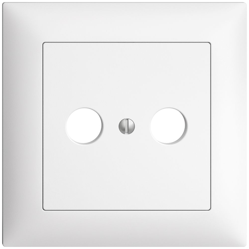 Kit frontale INC EDIZIOdue bianco 88×88mm