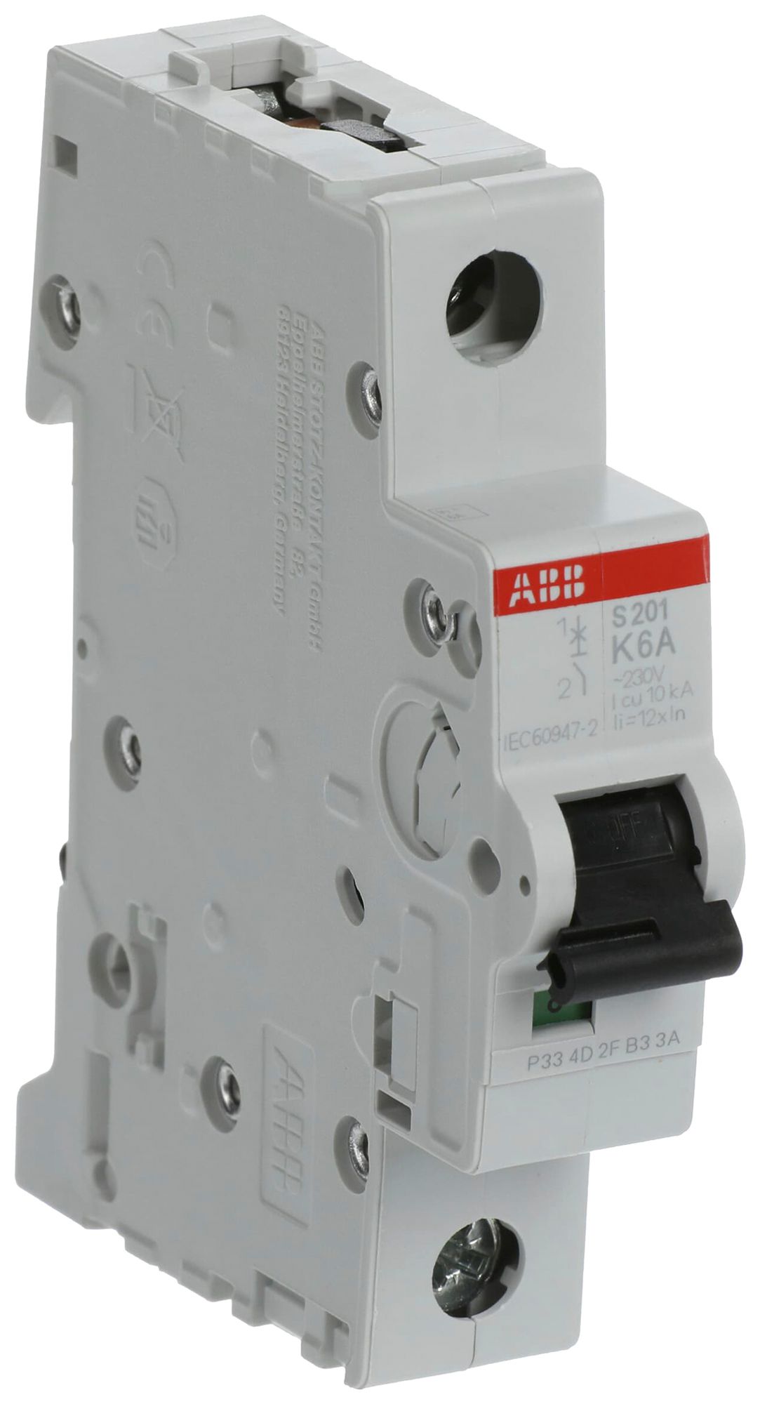 Leitungsschutzschalter ABB S201-K6 6A 6kA