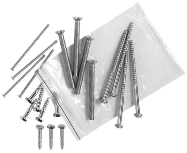 Viti M4/M8×45mm FH per terreno vuoto