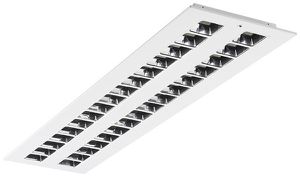 Plafoniera INS LED Sylvania OPTIX 1250 ALU 26W 3600lm 4000K cenbat bianco