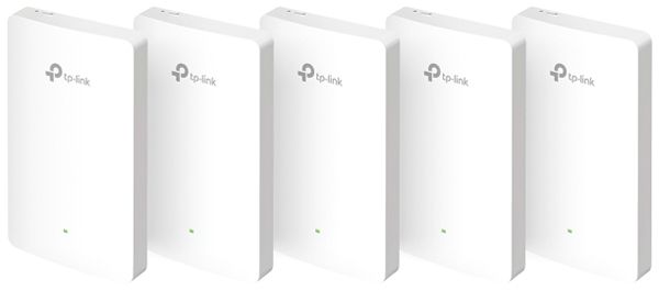Access Point TP-Link Omada EAP615-Wall 1800Mbit/s 2.4/5GHz 4×LAN GbE PoE 5Stk