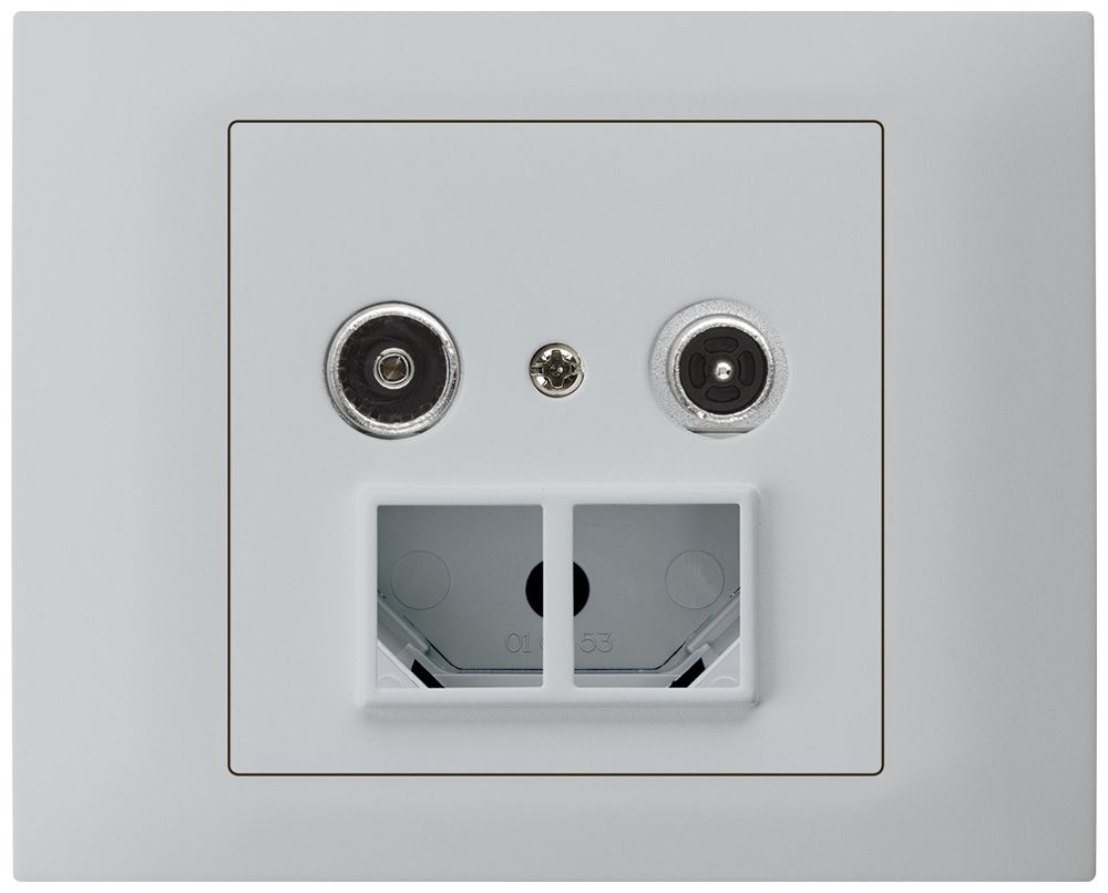 EB-Multimediadose kallysto R-TV mit EB-Dose G3 Bauart T 23dB 2GHz hellgrau