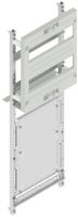 Montant avec plaque de montage SE 3r Media+2r DIN
