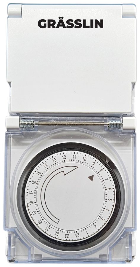 Timer a presa Topica 410 S 230V/50Hz 10A IP55 bianco