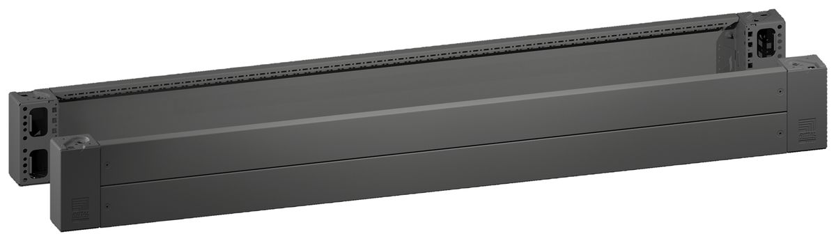 Cache-socle Rittal VX 8660.027 1800×200mm face/revers noir acier 2pcs