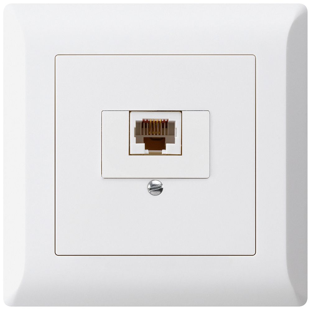 UP-Anschlussdose kallysto.line 1×RJ45u weiss