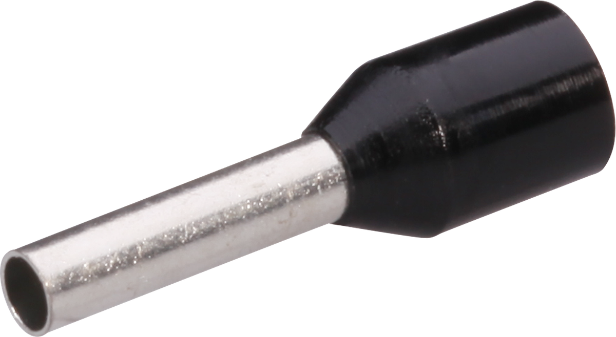 Embout de câble Mischke IE 1.5mm²/8mm Cu-étamé isolé noir