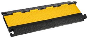 Aufboden-Leitungsführungskanal DEM CP-3 Gummi 345×50×900mm 34×33mm gb/sz