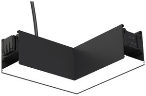 Leuchtteil DOTLUX CONNECT 12W 1200lm 840 DALI 204mm schwarz L-links